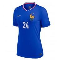 Francúzsko Ibrahima Konate #24 Domáci Ženy futbalový dres ME 2024 Krátky Rukáv